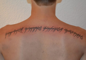Tattoostudio Hamburg , Hakuna Ma Tattoo , Tattoos , Tattoo Elbische Schrift