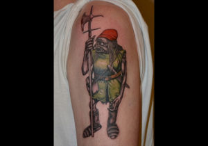 Tattoostudio Hamburg , Hakuna Ma Tattoo , Tattoos , Tattoo Goblin Helebarde