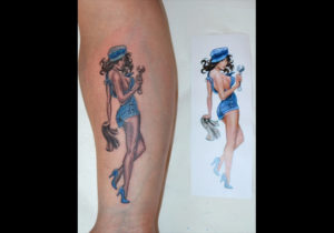Tattoostudio Hamburg , Hakuna Ma Tattoo , Tattoos , Tattoo PinUp Girl